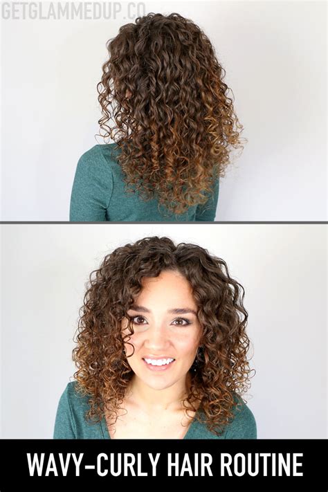 Video Wavy Hair Routine On My 3a3b Curly Hair Gena Marie