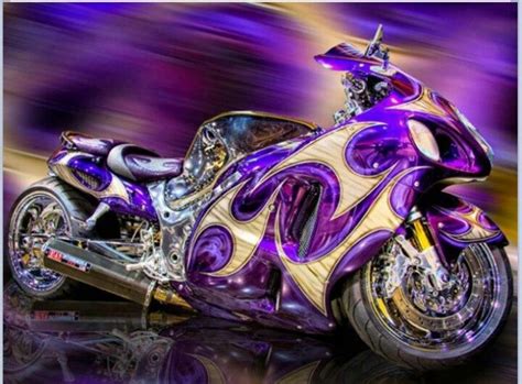 Purple Gold Motorcycle Bikes Pinterest Purple Motorcycle Suzuki