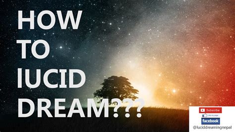 How To Lucid Dream Consistently 4 Steps For Beginners Youtube