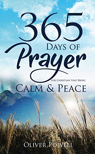Prayer 365 Days Of Prayer For Christian That Bring Calm And Peace