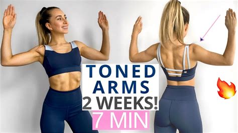 7 Min Arms Workout To Tone Your Arms In 2 Weeks Beginner Friendly