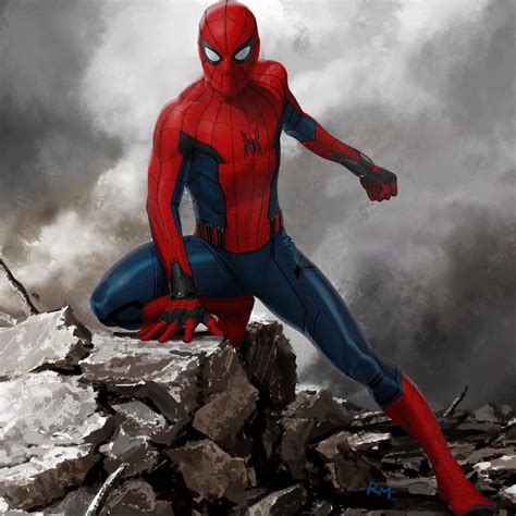 See Spider Mans Unused Suit In Avengers Infinity War 2018 Concept