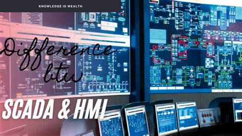 Difference Between Scada And Hmi Engineering Youtube