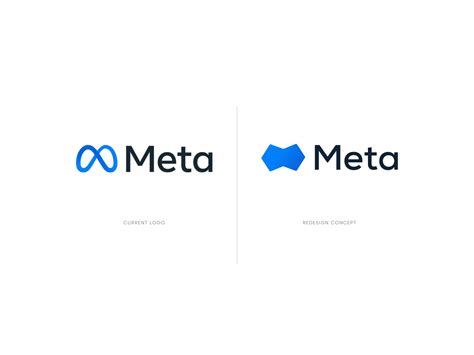 Meta Logo Redesign Concept By Aminul Islam Logo And Branding Specialist