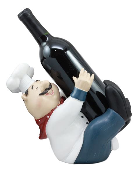 Buy Ebros For The Love Of Wine Chef Marco Hugging Wine Bottle Holder