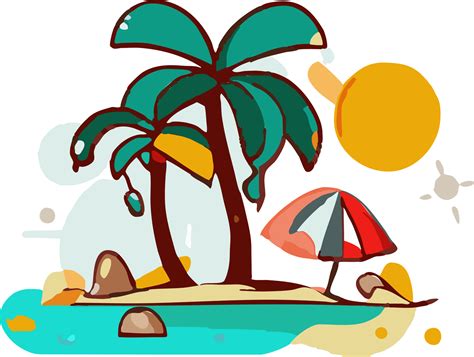 Summer Vacation Png Graphic Clipart Design 23258308 Png
