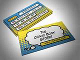 Comic Book Business Cards Images