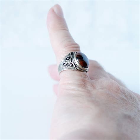 Medieval Signet Ring Size 8 Etsy