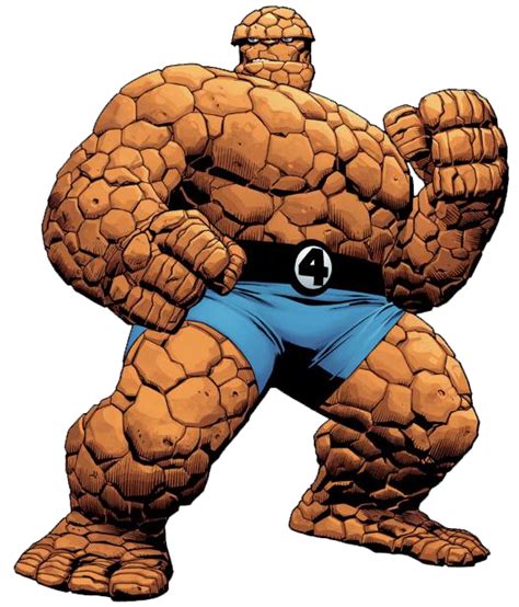 Ben Grimm Thing Fantastic Four Marvel Marvel Comic Character