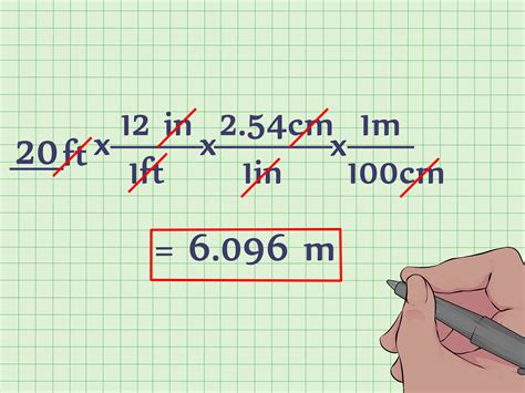 Online calculator to convert feet to meters (ft to m) with formulas, examples, and tables. 3 Ways to Convert Feet to Meters - wikiHow