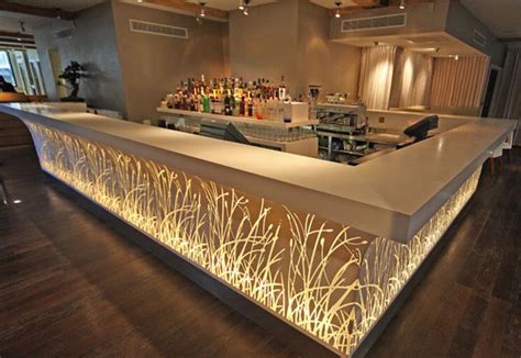 Led Bar Counter Made Of Material Structure Home Bar Counter Bar