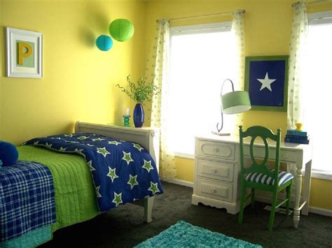 For this bold bedroom, the interior decorator took her design inspiration from the blue and. Here's the Easiest Bedroom Color Scheme Ever