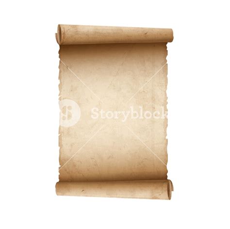 Old Scroll Paper Royalty Free Stock Image Storyblocks