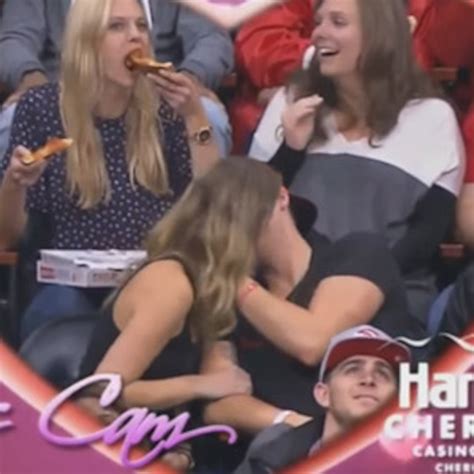 We Found The Sexiest Kiss Cam Moment Ever