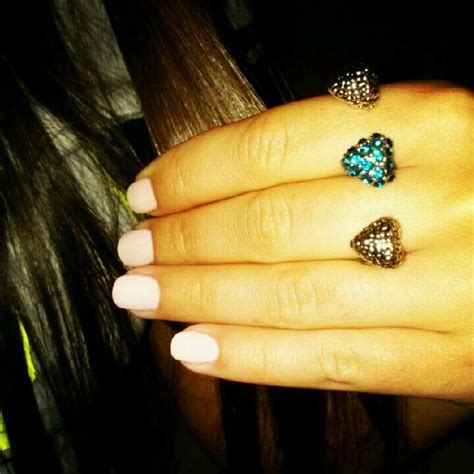 Chic Nails Chic Nails Turquoise Ring Sapphire Ring My Style Beautiful Fashion Moda