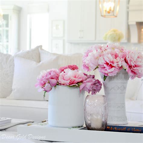 Simple Spring Decorating Tips Decor Gold Designs
