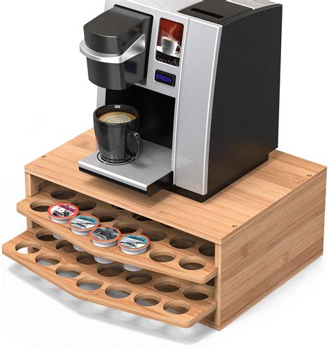 Coffee Tea And Espresso Pod Holders Home Jackcube Design Bamboo 84