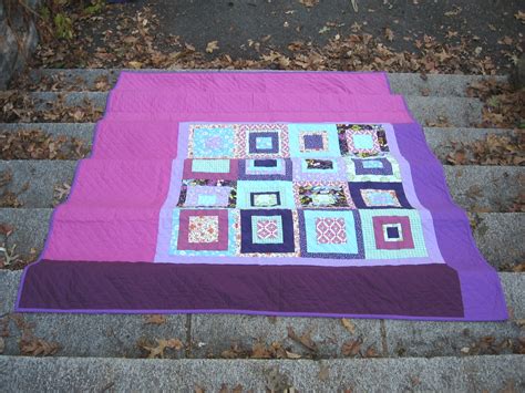 Purple Teal Finished Brooklyn Quilting Co