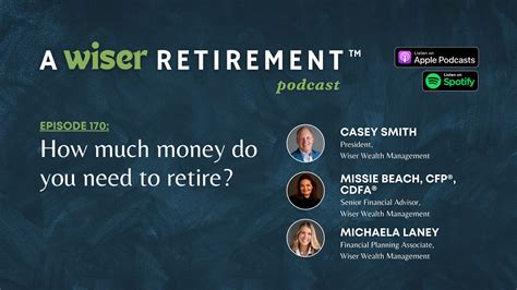 What Amount Of Money Do You Require To Retire