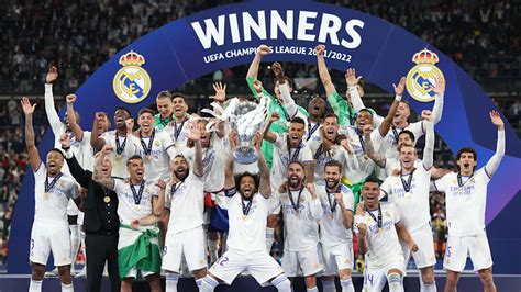 Uefa Champions League Roll Of Honour Real Madrid Ac Milan Among Top