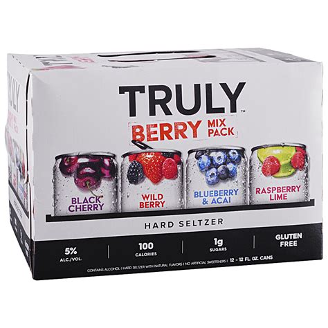 Truly Berry Variety 12pk 12 Oz Cans Applejack