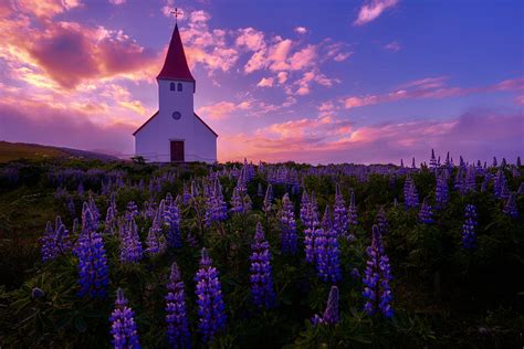 Sunrise In Vik Iceland By Paulmp On Deviantart