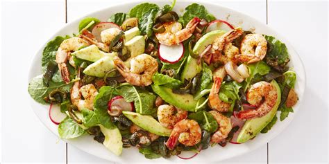 This is a refreshingly classic salad with a bunch of crunchy mouthwatering flavors. Roasted Shrimp & Poblano Salad | Recipe (With images) | College dinner recipes, Roasted shrimp ...