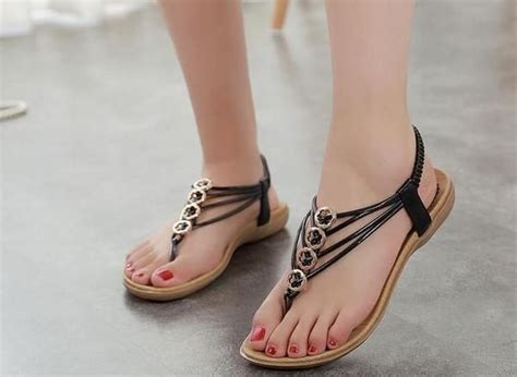 New Chic Style Female Flat Sandals Fashion Shoes Sandals Fashion