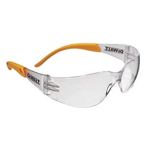 Dewalt Safety Glasses Wraparound Yellowclear Af Polycarbonate Lens
