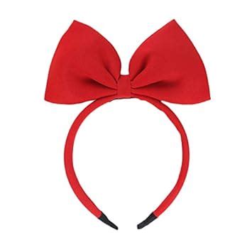 Amazon Com Bow Headband Headbands For Women Girls Pcs Large Red