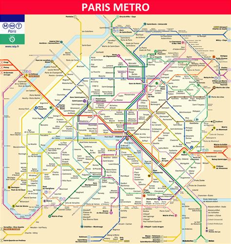 Paris Mappa Della Metropolitana Metro Di Parigi Metro Mapa The Best