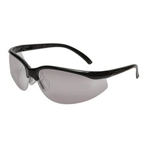 radnor motion series safety glasses with black frame clear polycarbonate indoor outdoor anti
