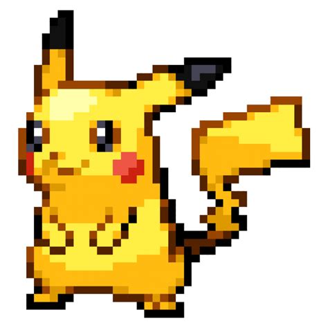 Imagenes Pikachu Png Pikachu Sprite Pikachu Pixel Art Pokemon