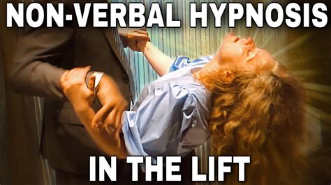 Non Verbal Hypnosis In The Lift Only With The Gaze And Sounds Mesmerismus® Youtube