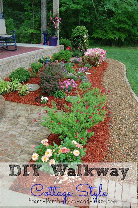 Home garden landscape to do it yourself will. DIY Walkway Idea: Pea Gravel for a Cottage Style Home