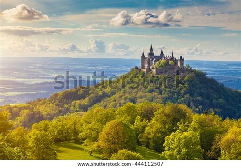 Aerial View Famous Hohenzollern Castle Ancestral Stock Photo Edit Now