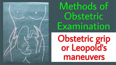 Obstetric Examination Methods Obstetric Grips Or Leopolds Maneuver