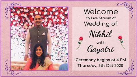 Mar Thoma Live Wedding Nikhil Weds Gayatri Youtube