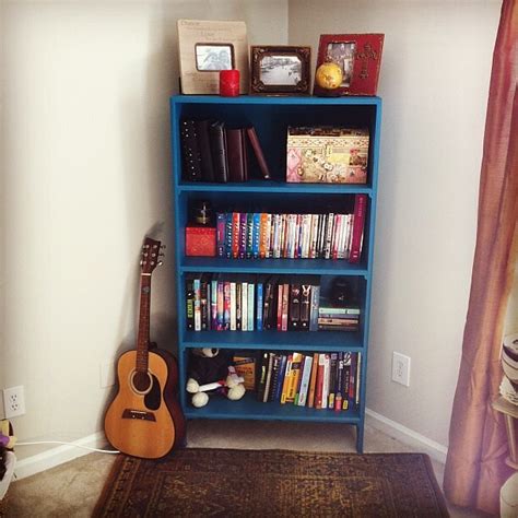 Freshly Painted Deep Teal Bookcase Loving It Flickr Photo Sharing