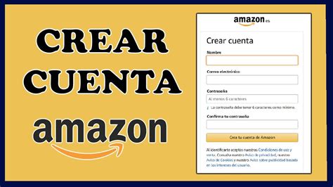 Cómo CREAR una CUENTA de AMAZON en 2024 Registrarse en Amazon Paso