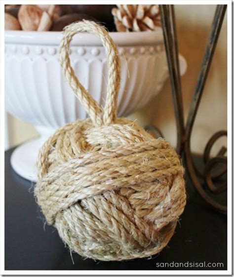 15 Easy Rope Crafts Sand And Sisal