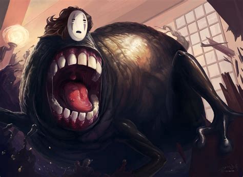 Spirited Away No Face By Cyangorilla With Images Spirited Away