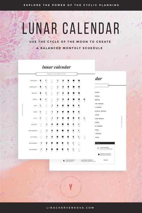 Lunar Calendar 2020 Free Download Printable Calendar Templates