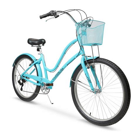 Hyper Bicycle 26 In Ladies Commute Neon Teal