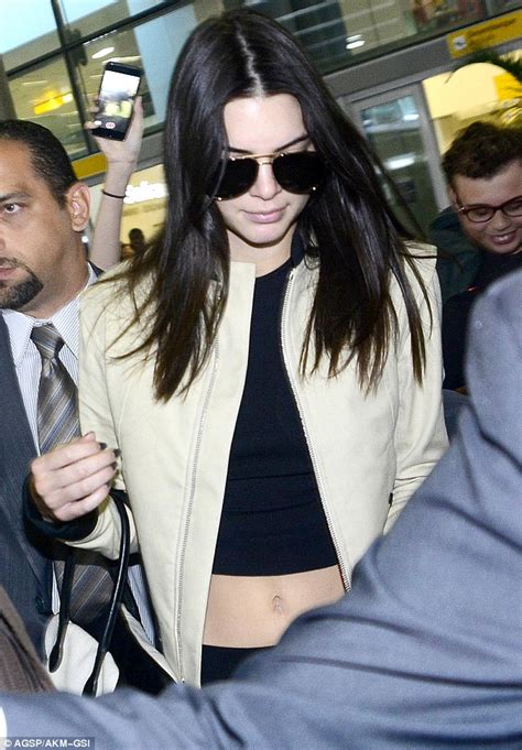 Kendall Jenner Displays Her Toned Curves As She Arrives In Brazil