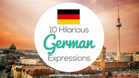 Nice 10 Hilarious German Expressions 🇩🇪 German Phrases German