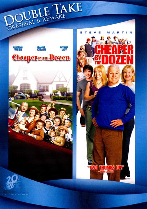 Best Buy: Cheaper by the Dozen [1950]/Cheaper by the Dozen [2003] [2 Discs] [DVD]