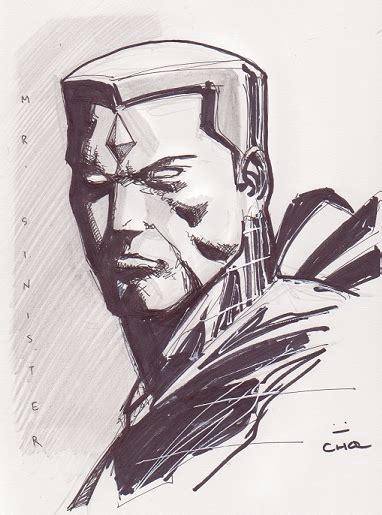 Mike Choi Mr Sinister Sketch Wwpa 08 In Kevin Strykers Artist Mike