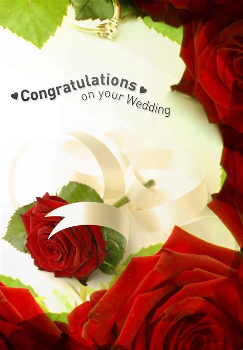 Free Printable Congrats On Your Wedding Greeting Card Congrats On