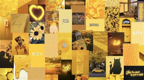 Famous Yellow Aesthetic Wallpapers For Laptop Ideas